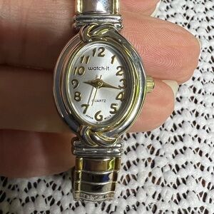 Women’s Watch-It EZC78620W Gold/Silver Tone Watch W10